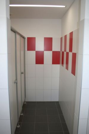 Sporthalle Quakenbrueck Neustadt-WC Anlagen