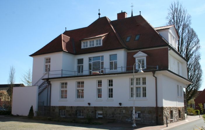 Rathaus Essen-Ansicht Fluchttreppe